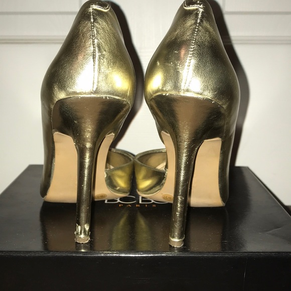 Gold BCBG Heels - Picture 6 of 6